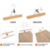 Wood hanger for skirt or pant 25 cm. (10 units)