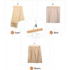 Percha de madera para falda o pantalón 25 cm. (10 unidades)