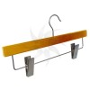 Wooden hanger with clips for skirt or pant 36 cm.