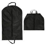 Nylon pouch for suits or dresses with zipper and handles