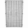 Iron mesh for shelves and gondolas gray