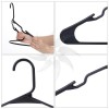 Round plastic hanger with bar and notches high quality, 42 cm. 