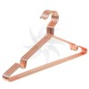 Hanger with bar and bright chromed iron notches, 42 cm. 
