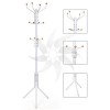 Metal coat rack for clothes and accessories in black 