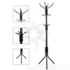 Metal coat rack for clothes and accessories in white 