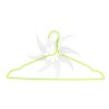 Wire hanger lined 33-42cm. for laundry and dry cleaner