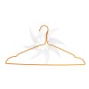 Wire hanger lined 33-42cm. for laundry and dry cleaner