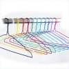 Hanger for dry cleaning and laundry of wire covered in PVC 42 cm.