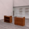 Wooden counter 117 X 50 X 100 cm. in various colors