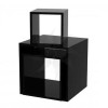 Display cubes black