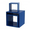 Cubes d'affichage bleu
