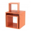 Cubes d'affichage orange