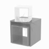 Small white cube