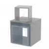 Cubo mediano gris