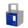 Medium blue cube