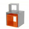 Cube orange moyen