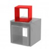 Small red cube
