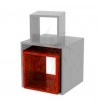 Medium red cube