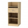Wooden counter 50 X 50 X 110 cm. in various colors