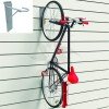 Bike display hook for panel slat