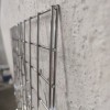Steel mesh with double margin