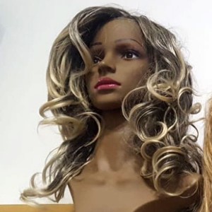 Wig for busts or mannequins