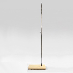 Base de fusta rectangular pal metàl • lic 100cm. extensible 90cm.
