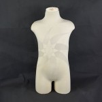 Bust with child legs for sewing or exposing clothes