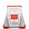 Supermarket cart several sizes