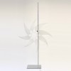 Rectangular metal base 100cm. metal mast 90cm. extensible