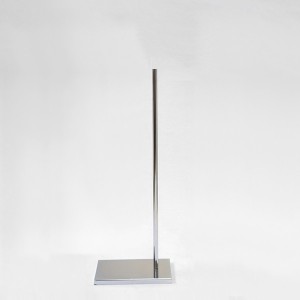 Base de metall rectangular pal metàl • lic diverses altures