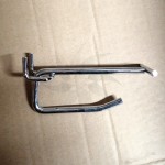Prices holder hooks for perforated panel