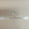 Cintre pour lingerie 26 cm. plastique transparent