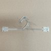 Cintre pour lingerie 26 cm. plastique transparent