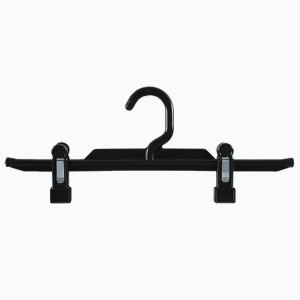 Plastic hanger with clips for skirt or pant 31 cm. (100 units)
