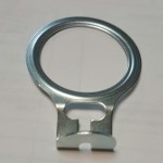 Anello di metallo per prevenire il furto 35mm. nero
