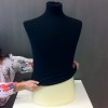 Cotton liner for Male bust form