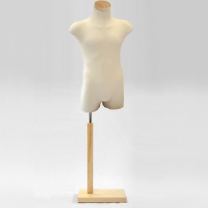 Pack Male bust form with legs + Rectangular wooden base + Flat wood cap