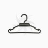 Round plastic hanger with bar and notches 27, 35 or 40 cm.