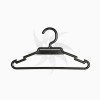 Round plastic hanger with bar and notches 35 cm.