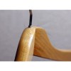Percha madera de haya curva con barra 40 o 45 cm.