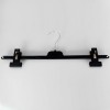 Plastic hanger for skirts and pants with slide clamps 24-30-36-40 cm.