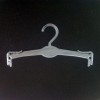 Transparent plastic hanger lingerie 25-27,5-30 cm.