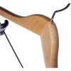Cintre en bois courbé avec bar de 45 cm.