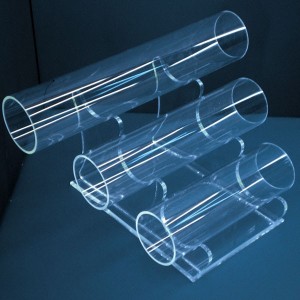 Expositor de polseres 3 tubs de 25-20-15cm. a diferents alçades