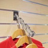 Inclined hanging bracket for Panel slats