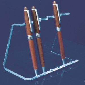 Display for 6 or 10 ball-point or fountain pens