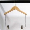 Beechwood hanger with clips longer 30-35-40-45 cm.