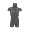 Child torso form with shoulders in polyethylene