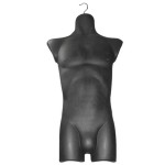 Hanger man silhouette half-volume swimwear